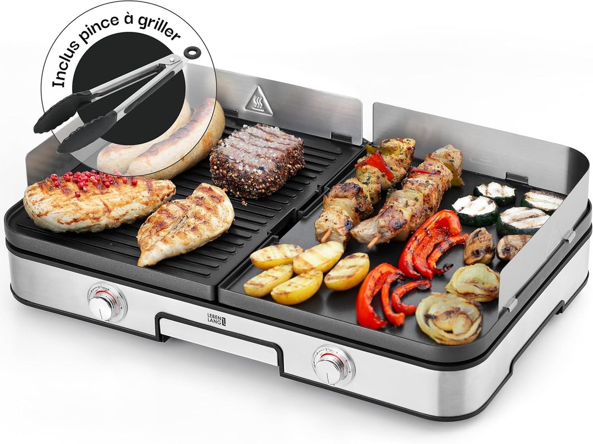 Plancha &Eacute;lectrique XXL 2400W